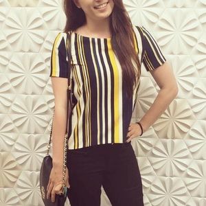 *4 for $20* Multi-colored Striped Top